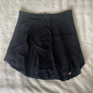 Reformation Black Mini Skirt